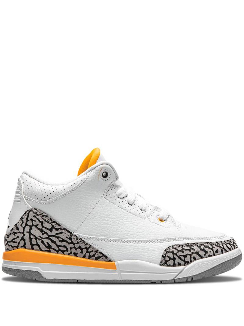 Jordan Kids Air Jordan 3 "Laser Orange" sneakers - White von Jordan Kids