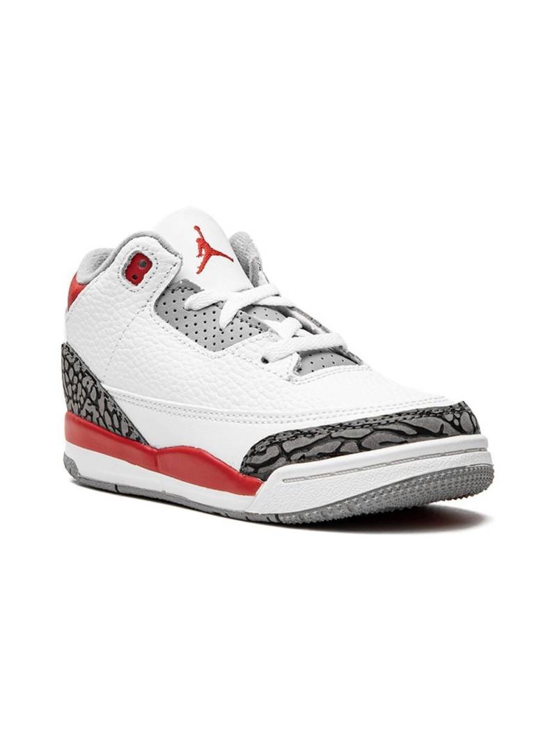 Jordan Kids Air Jordan 3 Retro "Fire Red" sneakers - White von Jordan Kids