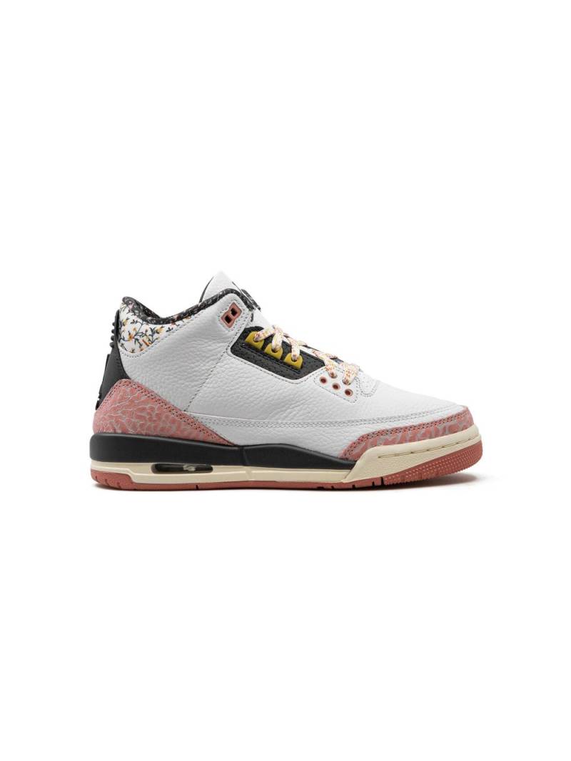 Jordan Kids Air Jordan 3 "White/Red Stardust" sneakers von Jordan Kids