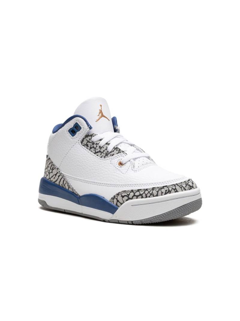 Jordan Kids Air Jordan 3 "Wizards" sneakers - White von Jordan Kids