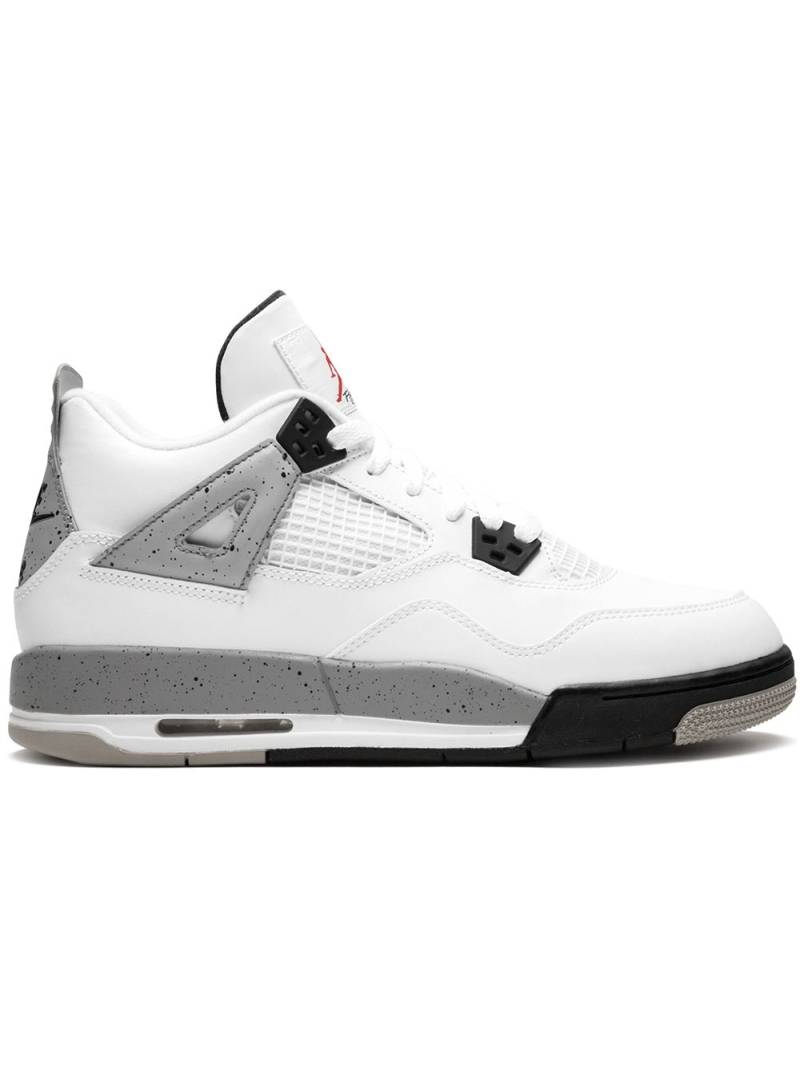 Jordan Kids Air Jordan 4 Retro OG BG sneakers - White von Jordan Kids