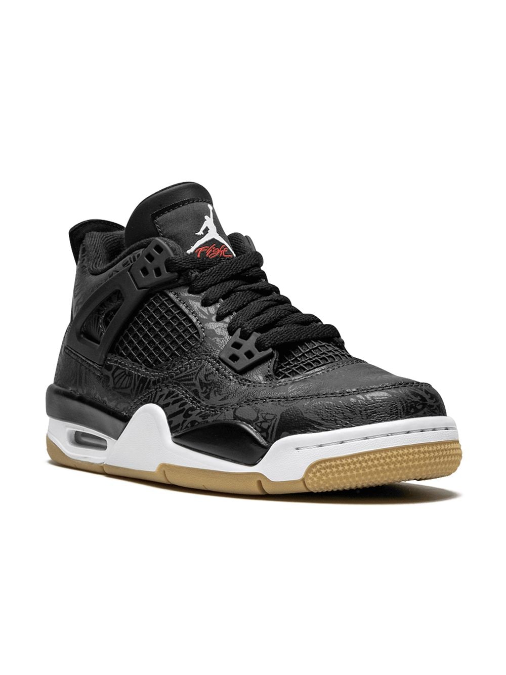 Jordan Kids Air Jordan 4 Retro SE "Laser Black/Gum" sneakers von Jordan Kids