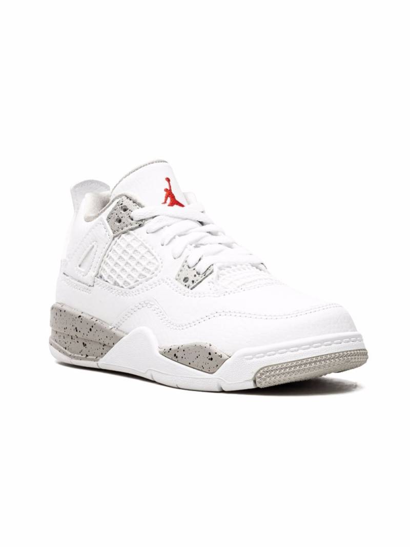 Jordan Kids Air Jordan 4 Retro "White Oreo" sneakers von Jordan Kids