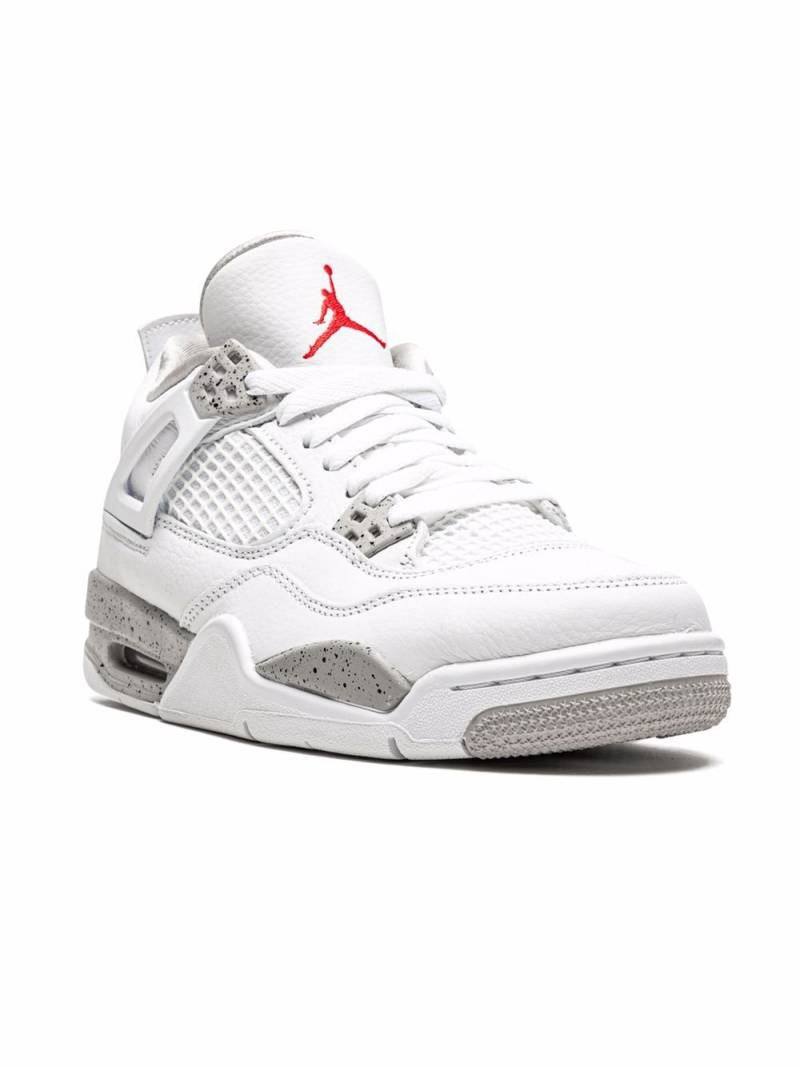 Jordan Kids Air Jordan 4 Retro "White Oreo" sneakers von Jordan Kids