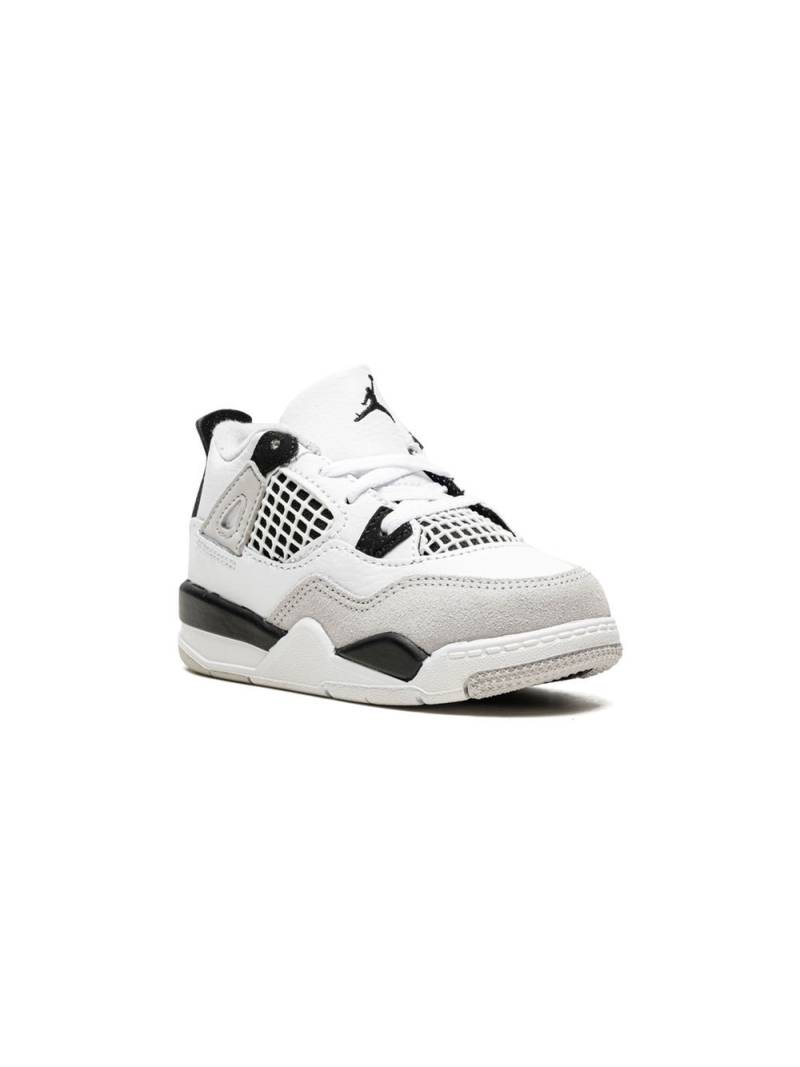 Jordan Kids Air Jordan 4 Retro "Military Black" sneakers - White von Jordan Kids