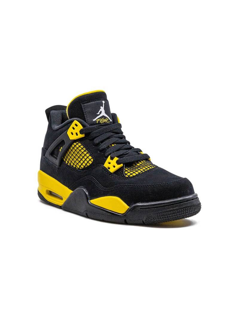 Jordan Kids Air Jordan 4 Retro "Thunder 2023" sneakers - Black von Jordan Kids