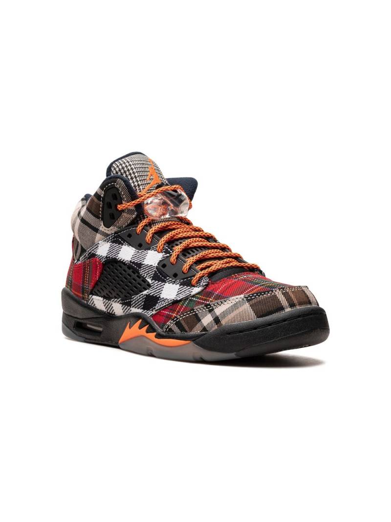 Jordan Kids Air Jordan 5 "Plaid" sneakers - Black von Jordan Kids