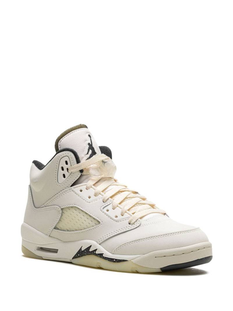 Jordan Kids Air Jordan 5 "Sail" sneakers - White von Jordan Kids