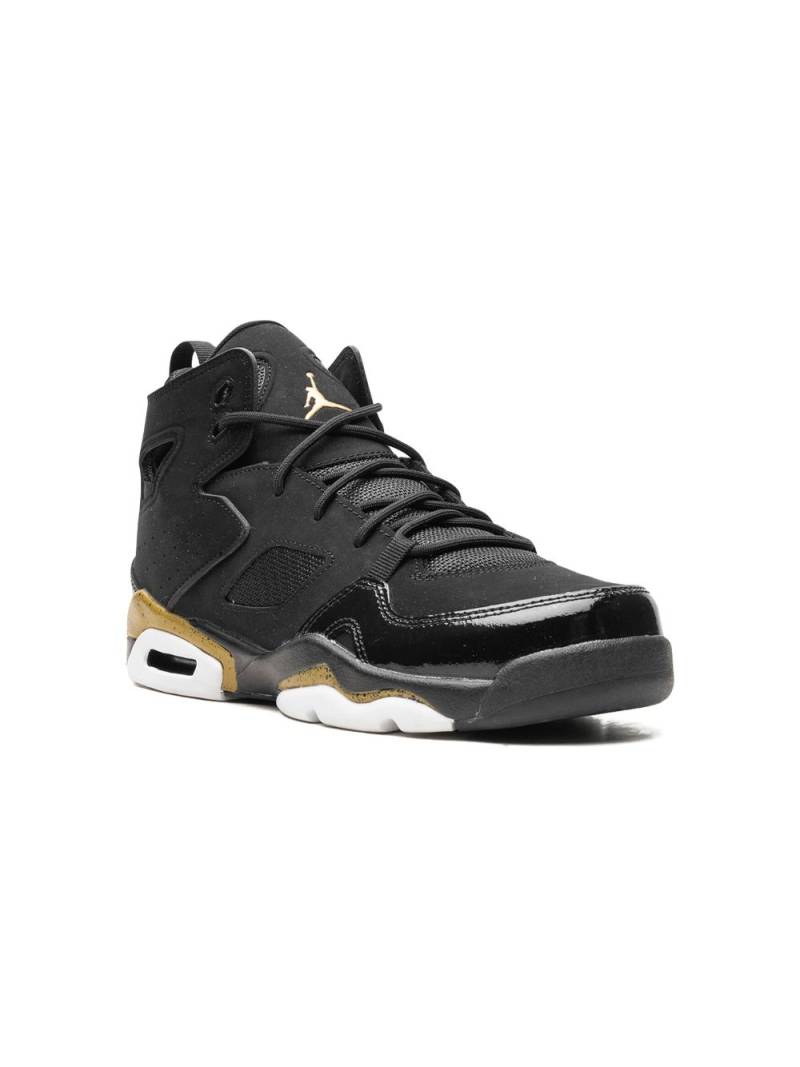 Jordan Kids Air Jordan Flight Club '91 "Black/Metallic Gold" sneakers von Jordan Kids