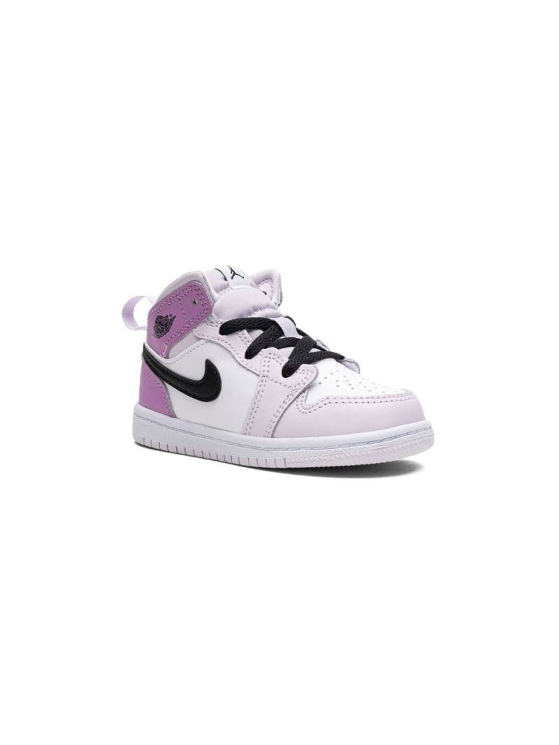 Jordan Kids Jordan 1 Mid "Barely Grape" sneakers - White von Jordan Kids