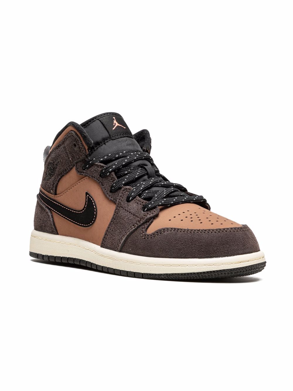 Jordan Kids Jordan 1 Mid SE "Dark Chocolate" sneakers - Brown von Jordan Kids