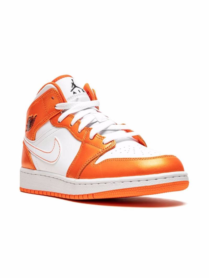 Jordan Kids Air Jordan 1 Mid SE "Electro Orange" sneakers von Jordan Kids