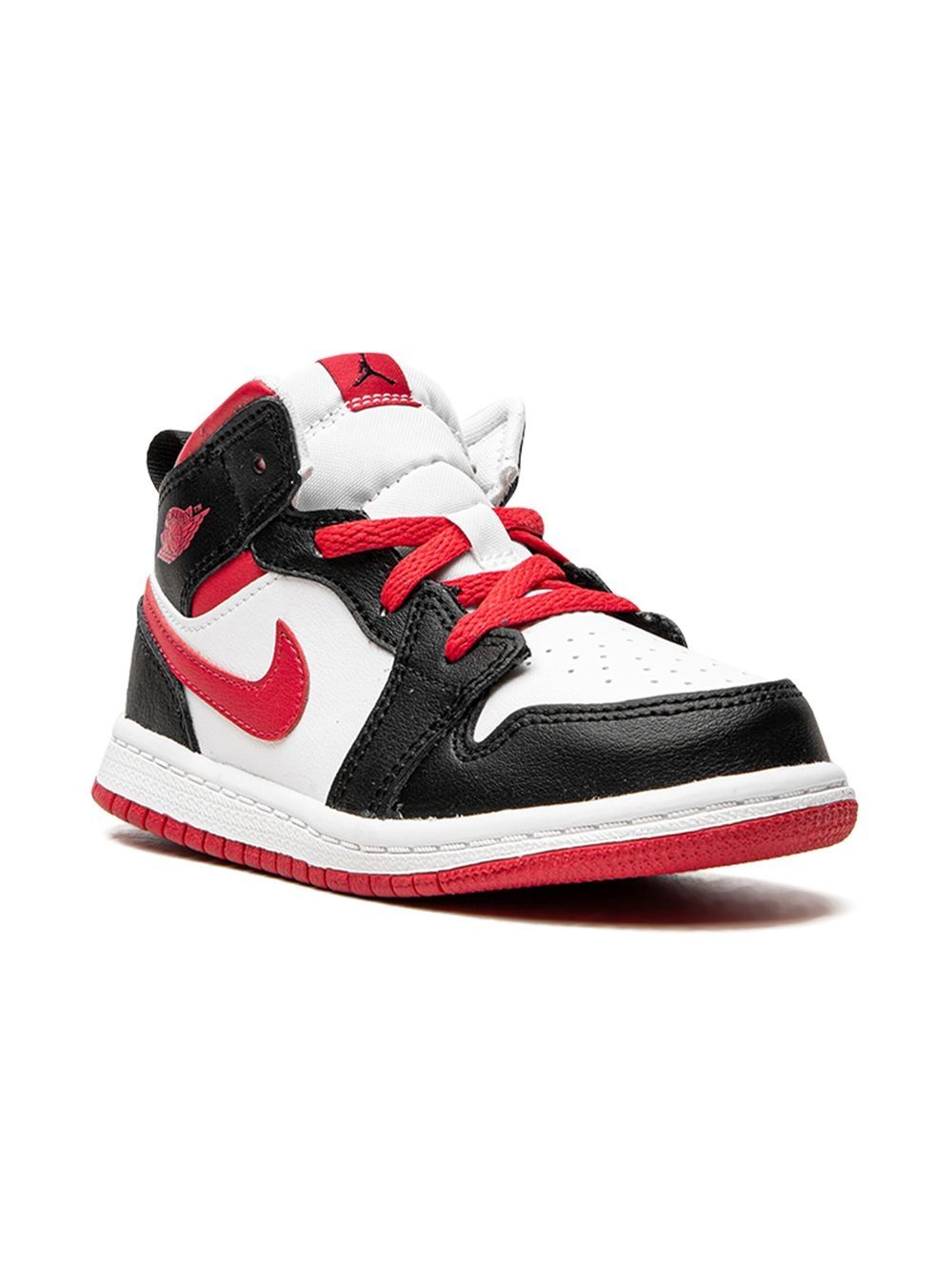 Jordan Kids Jordan 1 Mid "Very Berry" sneakers - Black von Jordan Kids