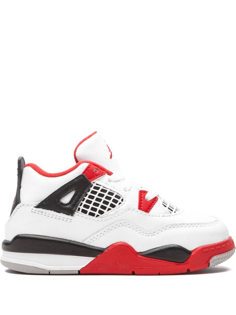 Jordan Kids Jordan 4 Retro "Fire Red 2020" sneakers - White von Jordan Kids