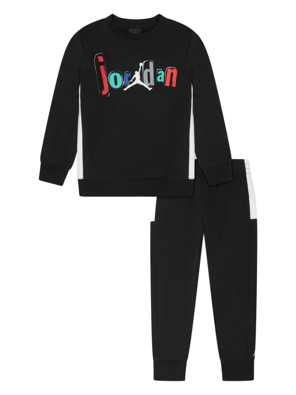 Jordan Kids Jumpman Team Blocked tracksuit set - Black von Jordan Kids