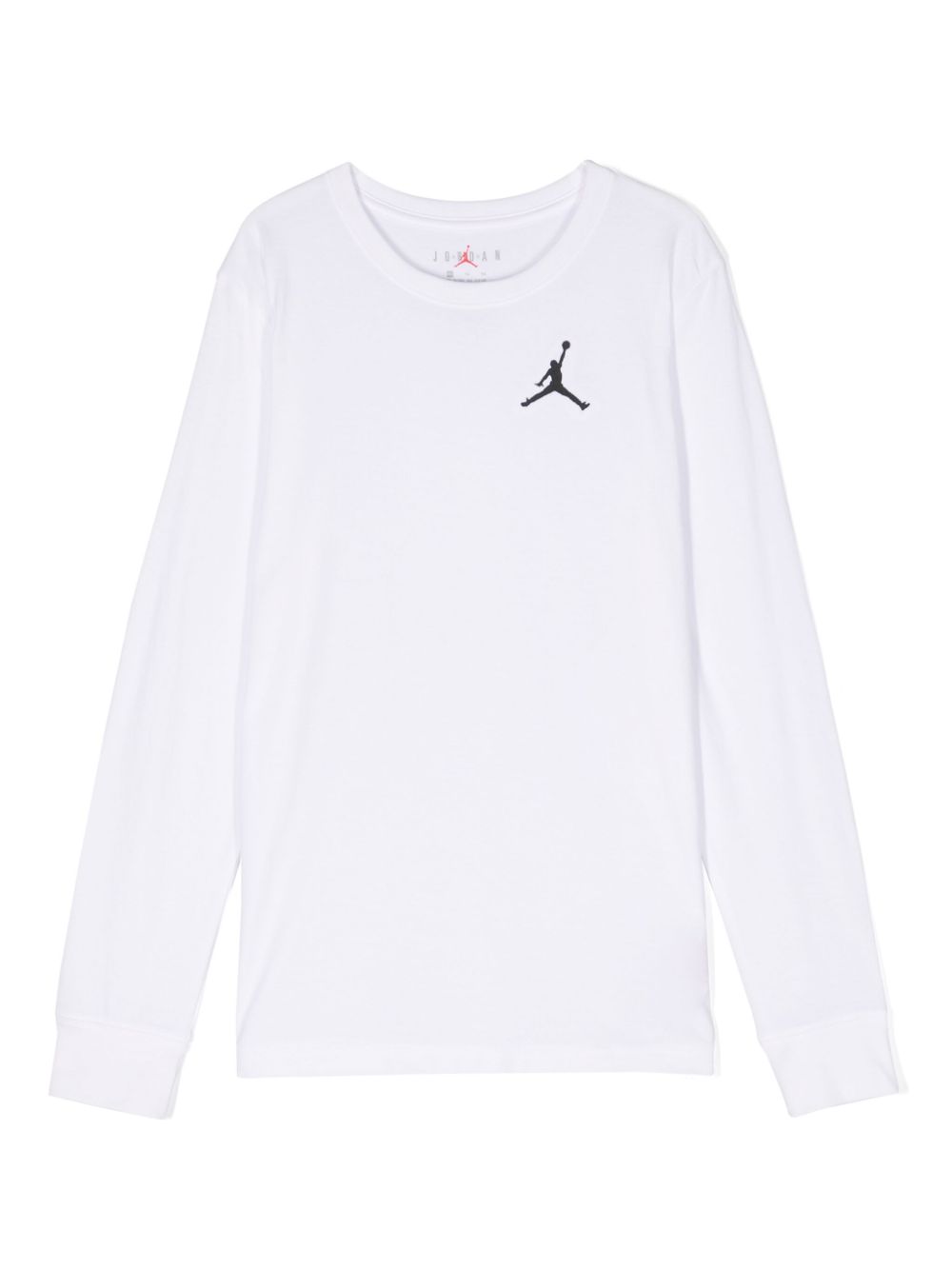 Jordan Kids Jumpman-embroidered long-sleeve T-shirt - White von Jordan Kids