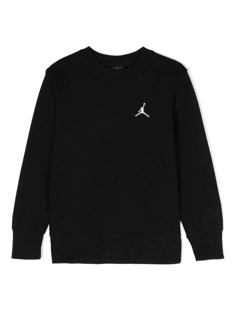 Jordan Kids Jumpman-patch jersey sweatshirt - Black von Jordan Kids