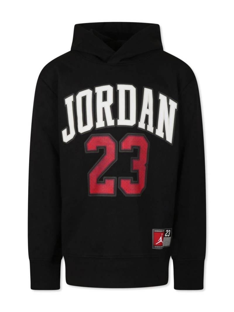 Jordan Kids fleece hoodie - Black von Jordan Kids