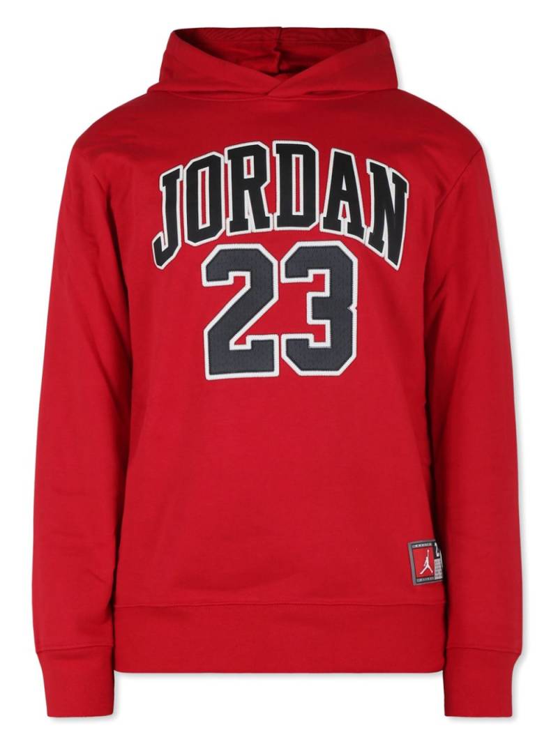 Jordan Kids logo-embroidered hoodie von Jordan Kids