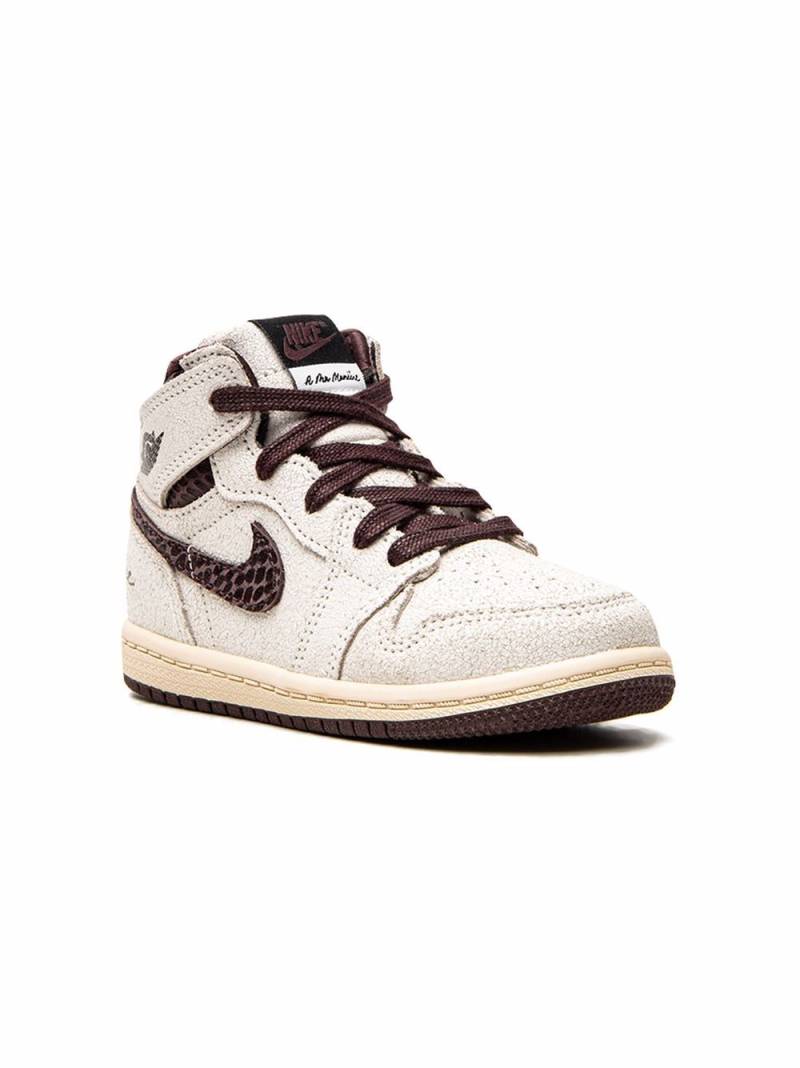 Jordan Kids x A Ma Maniére Jordan 1 Retro High OG SP sneakers - Neutrals von Jordan Kids