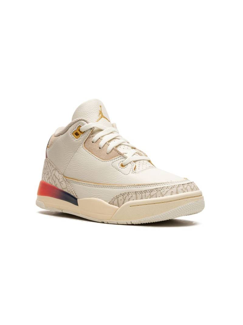 Jordan Kids x J Balvin Air Jordan 3 "Medellin Sunset" sneakers - Neutrals von Jordan Kids