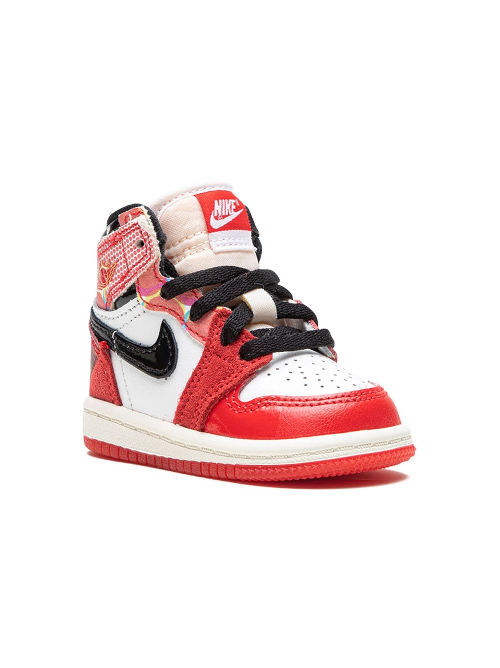 Jordan Kids x Spider-Man Air Jordan 1 High OG "Across The Spider-Verse" sneakers - White von Jordan Kids