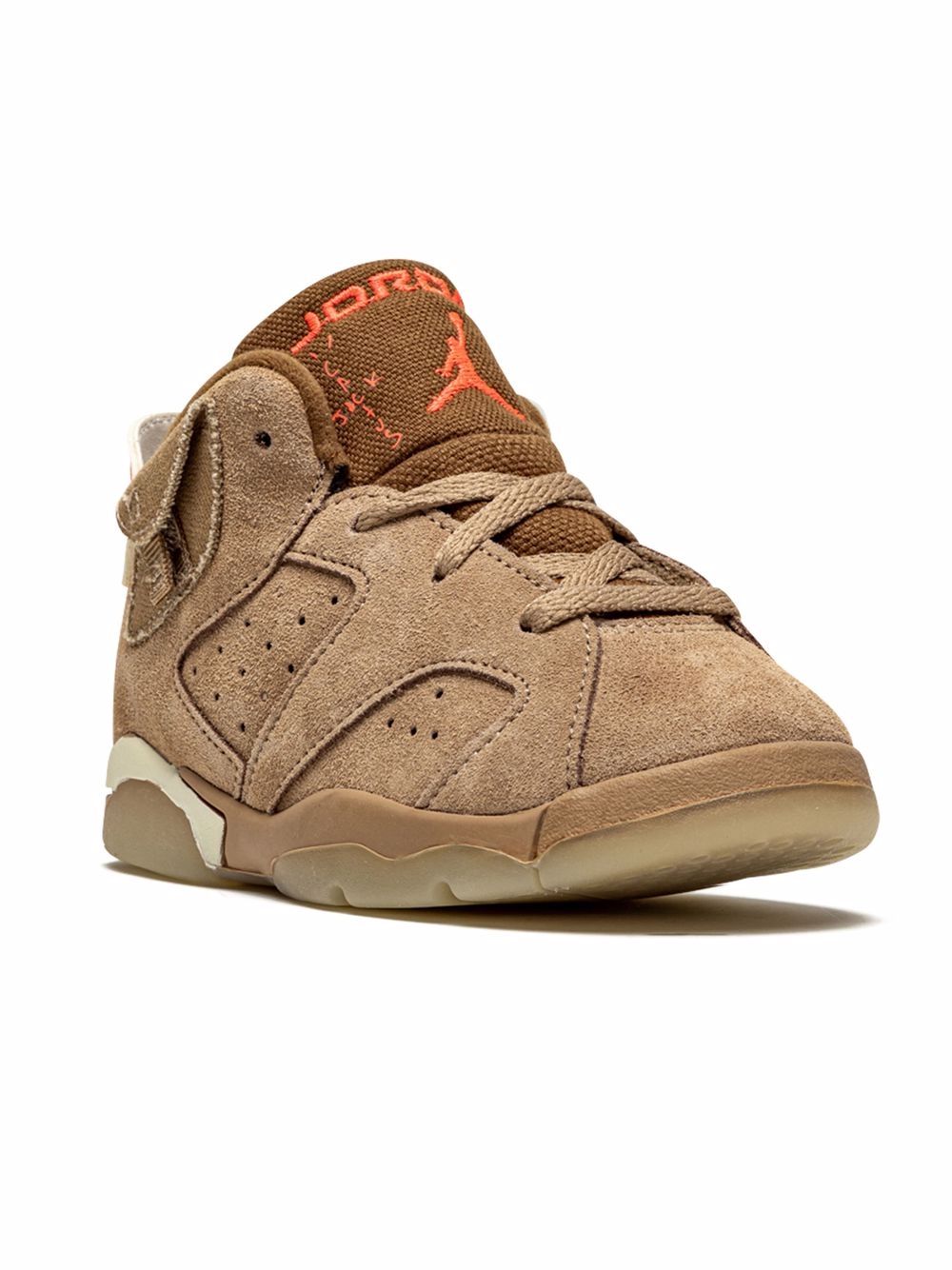 Jordan Kids x Travis Scott Air Jordan 6 Retro "British Khaki" sneakers - Brown von Jordan Kids