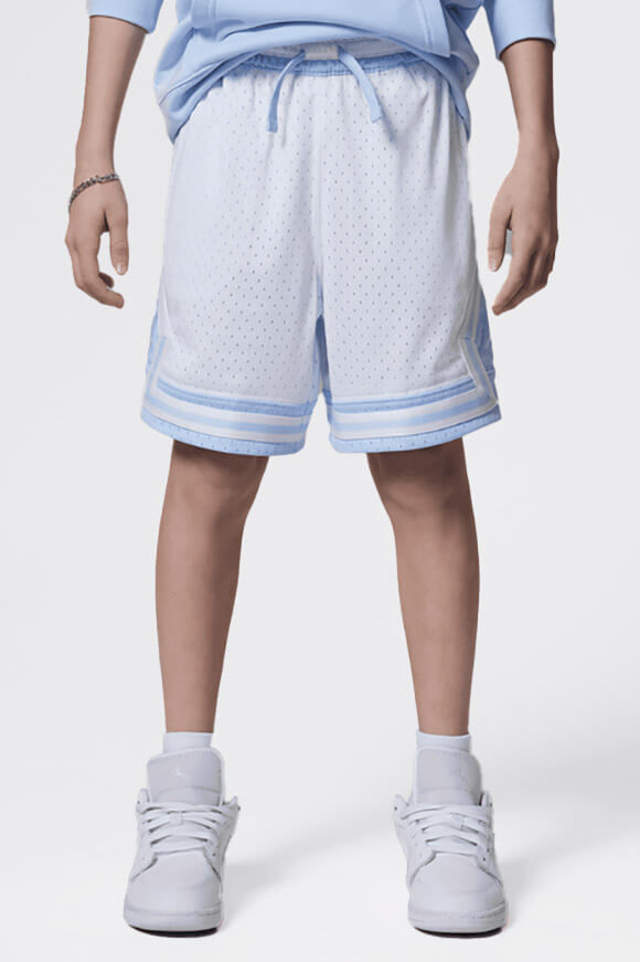 Jordan Air Diamond Mesh Shorts | White + Hydrogen Blue | Jungen  | L von Jordan