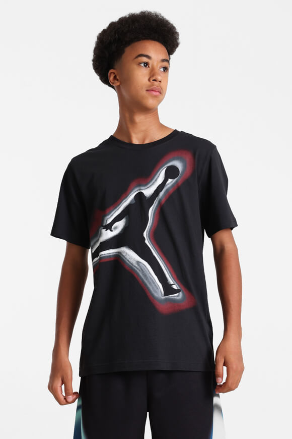 Jordan Air Heatmap T-Shirt | Black | Jungen  | L von Jordan