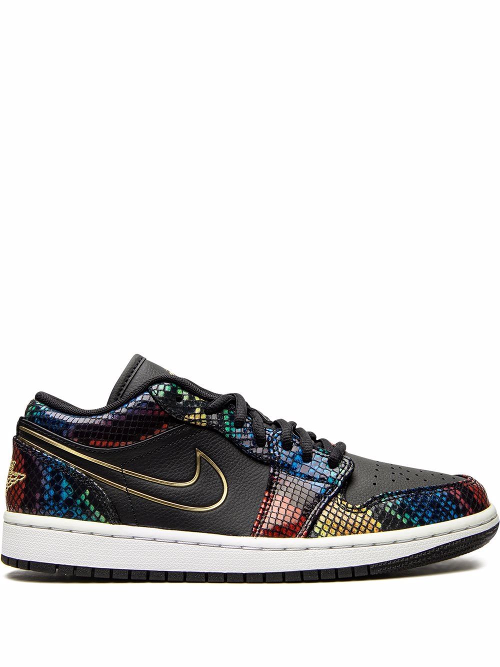 Jordan Air Jordan 1 Low "Multicolor Snakeskin" sneakers - Black von Jordan