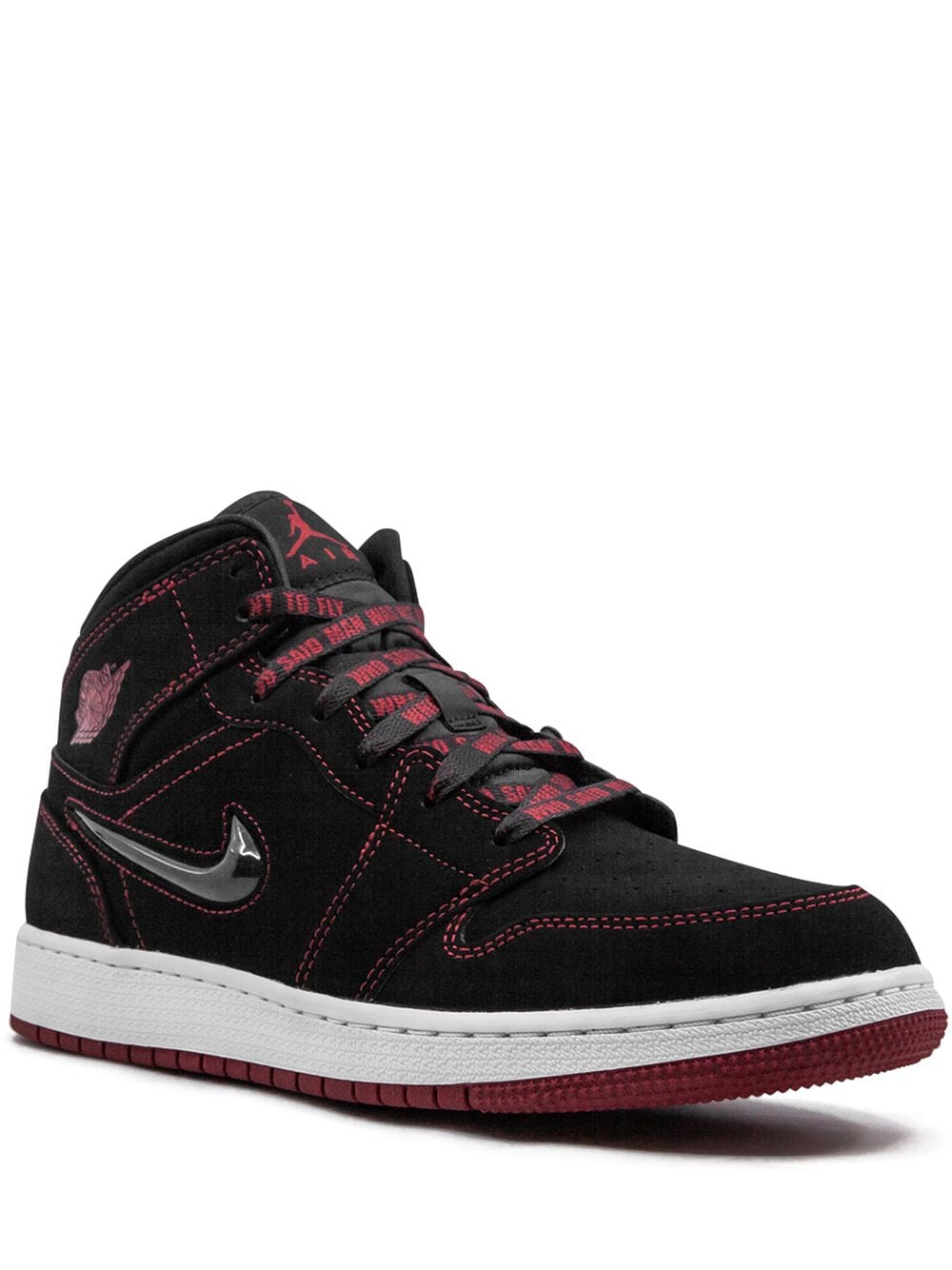 Jordan Kids Air Jordan 1 Mid Fearless "Come Fly With Me" sneakers - Black von Jordan Kids