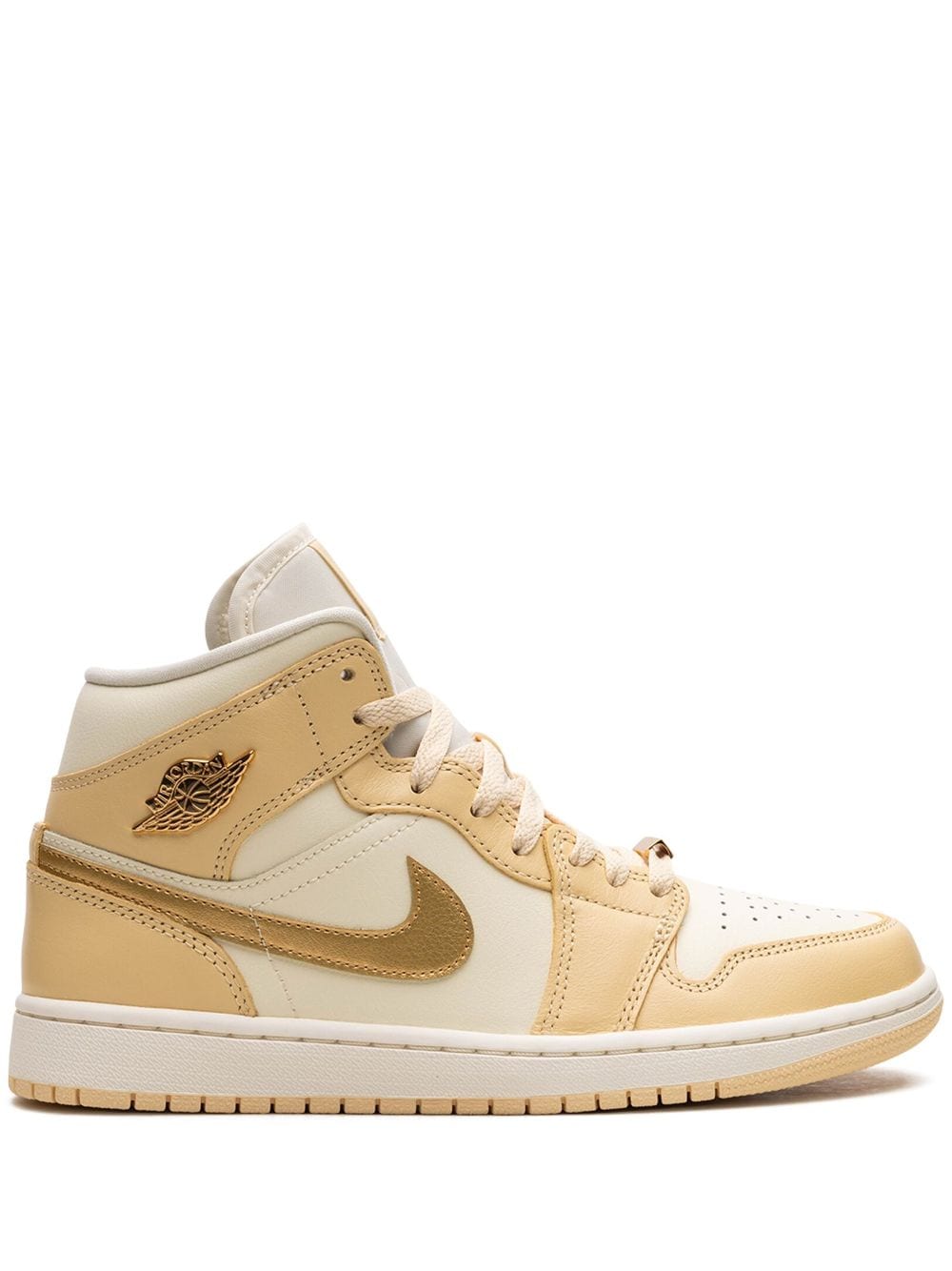 Jordan Air Jordan 1 Mid "Pale Vanilla / Coconut Milk / Sail / Metallic Gold" sneakers - Yellow von Jordan