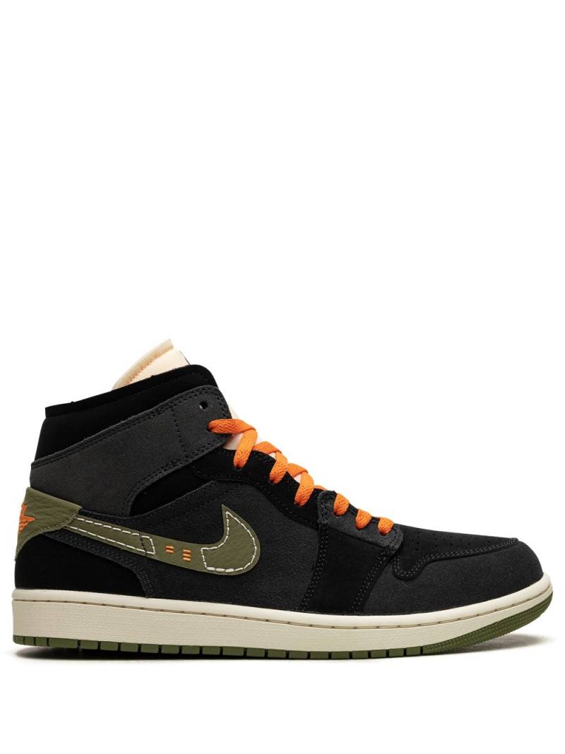 Jordan Air Jordan 1 Mid SE Craft "Anthracite/Light Olive" sneakers - Black von Jordan