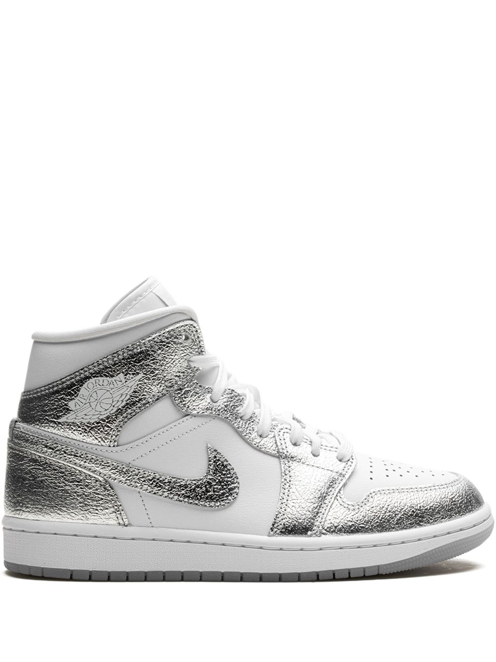 Jordan Air Jordan 1 Mid SE "Metallic Silver" sneakers - White von Jordan