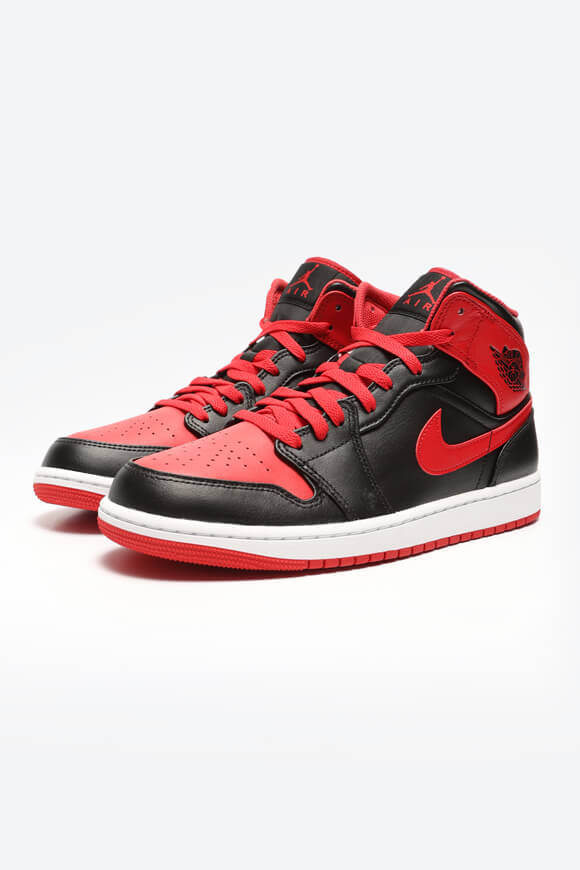 Jordan Air Jordan 1 Sneaker | Black + Fire Red | Herren  | EU42.5 von Jordan