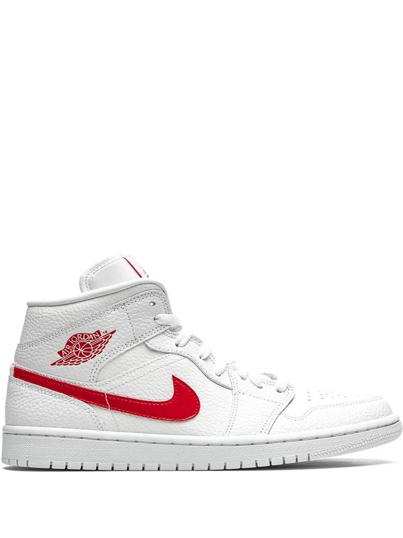 Jordan Air Jordan 1 Mid "University Red" sneakers - White von Jordan