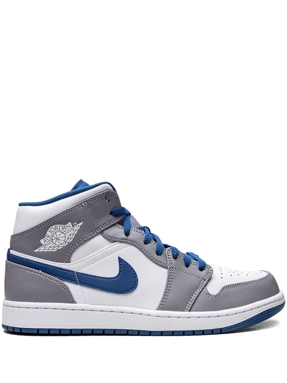 Jordan Air Jordan 1 Mid "True Blue" sneakers - White von Jordan