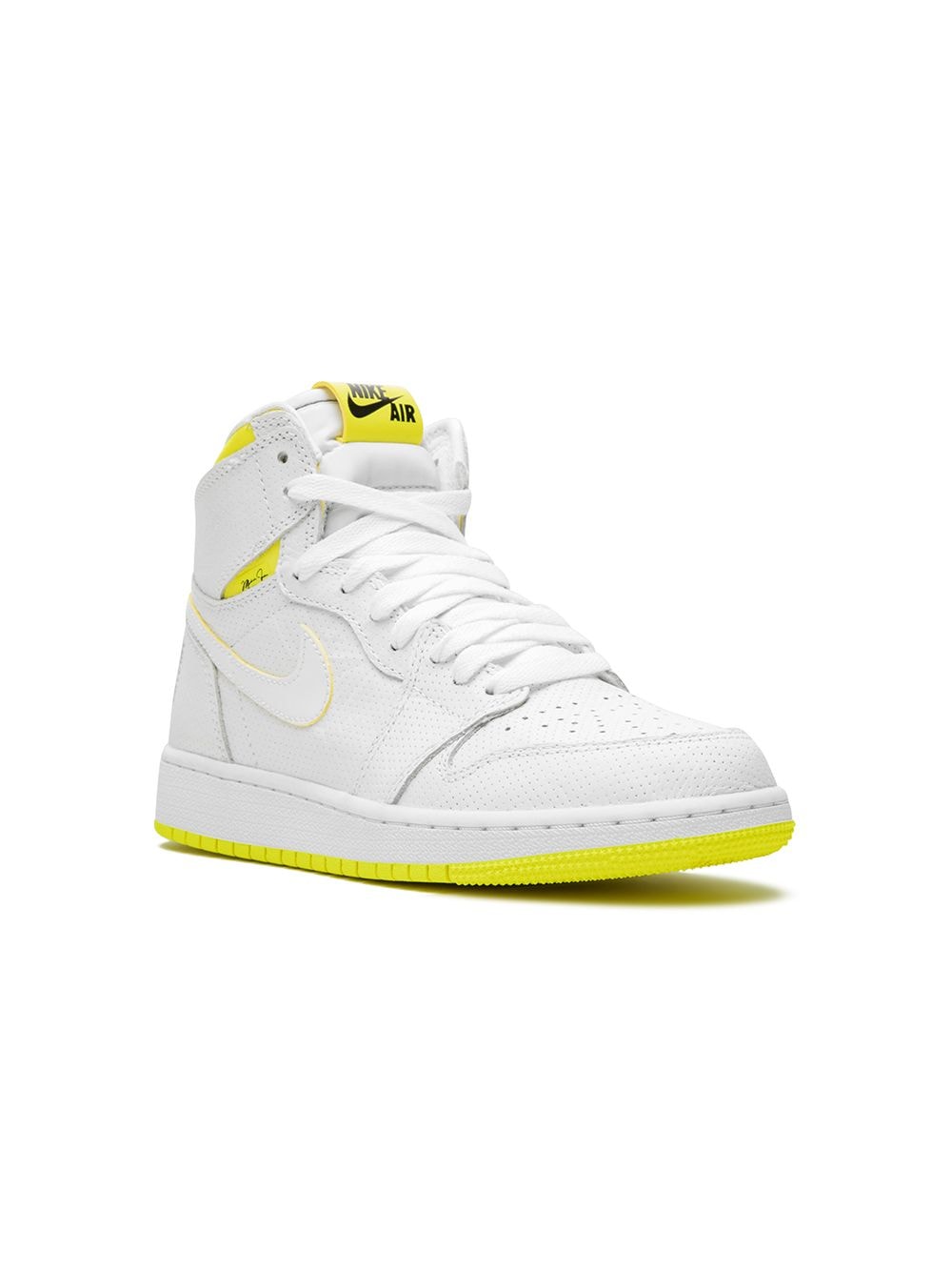 Jordan Kids Air Jordan 1 Retro High OG "First Class Flight" sneakers - White von Jordan Kids