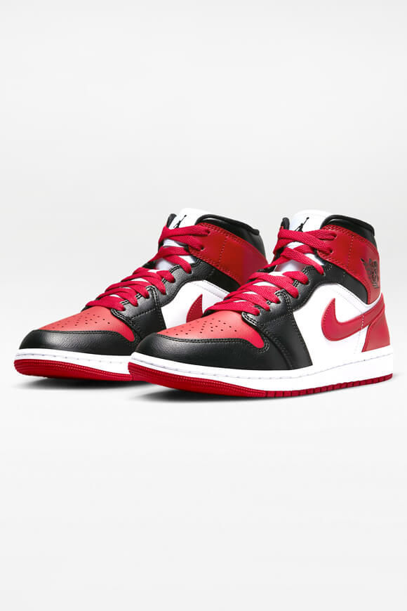 Jordan Air Jordan 1 Sneaker | Black + Gym Red + White | Damen  | EU36.5 von Jordan