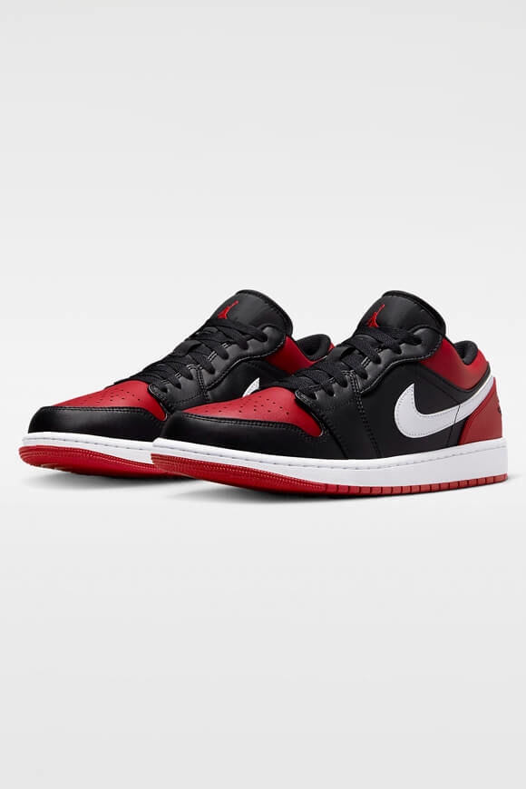 Jordan Air Jordan 1 Sneaker | Black + Gym Red + White | Herren  | EU40.5 von Jordan