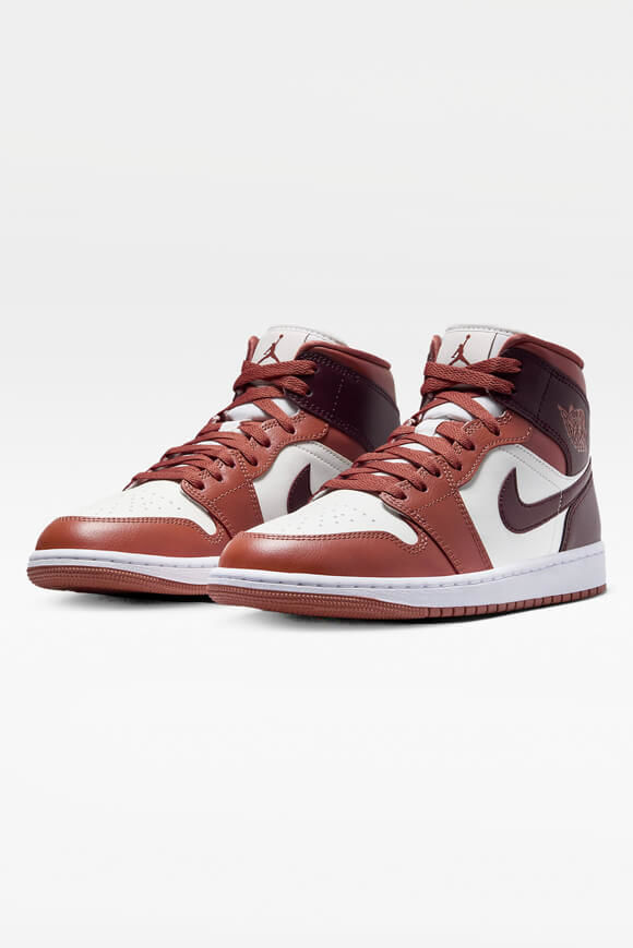 Jordan Air Jordan 1 Sneaker | Dusty Peach + Night Maroon + Sail | Damen  | EU36.5 von Jordan