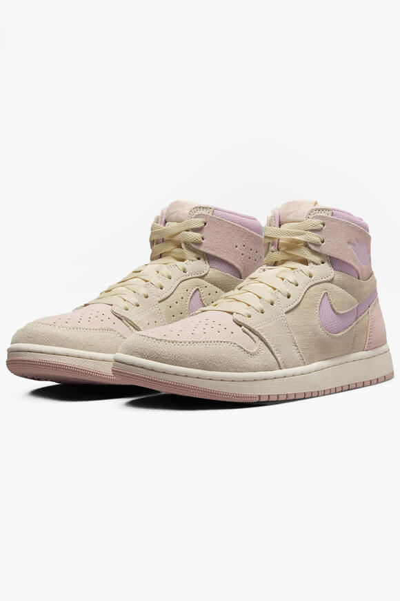 Jordan Air Jordan 1 Zoom CMFT 2 Sneaker | Muslin + Particle Beige + Sail + Plum Chalk | Damen  | EU36.5 von Jordan