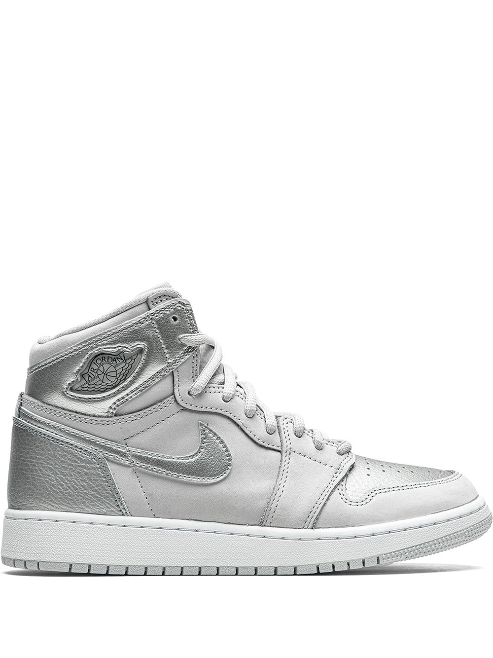 Jordan Kids Air Jordan 1 High OG "Co.Jp - Metallic Silver" sneakers - Grey von Jordan Kids