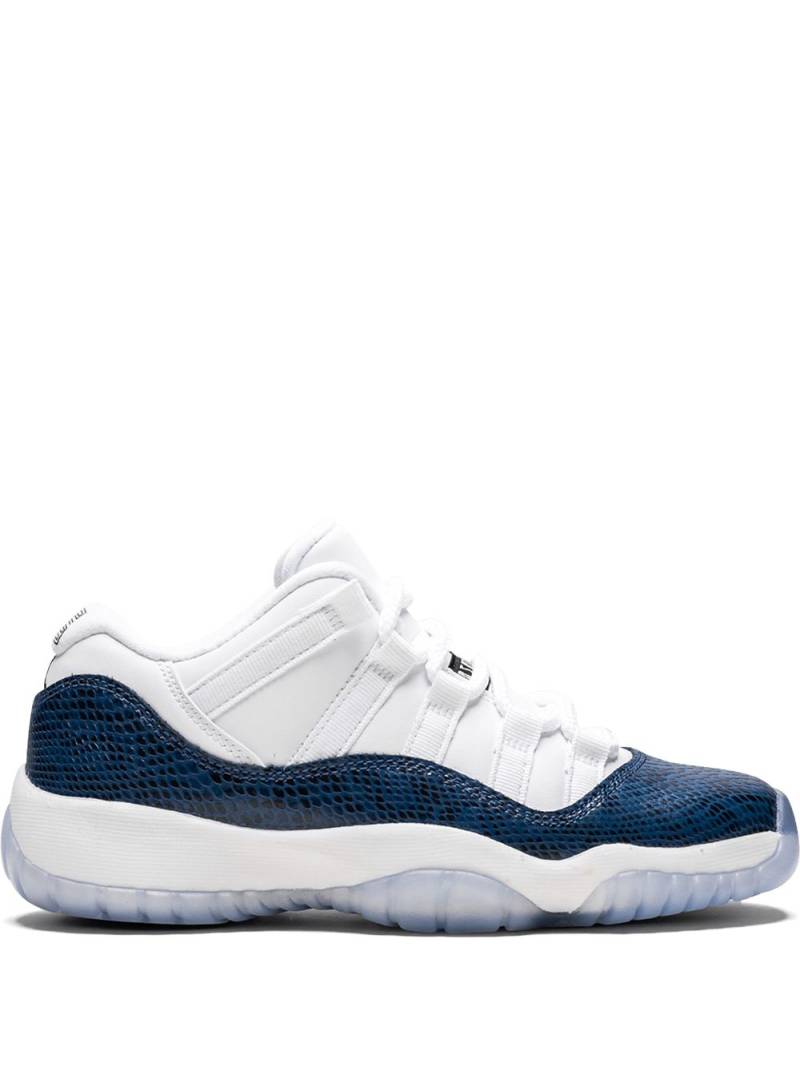 Jordan Kids Air Jordan 11 Retro Low LE "Blue Snakeskin" sneakers - White von Jordan Kids