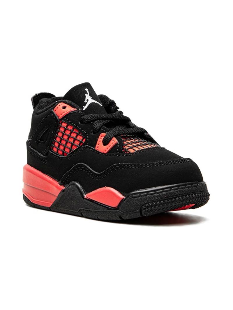 Jordan Kids Air Jordan 4 Retro "Red Thunder" sneakers - Black von Jordan Kids