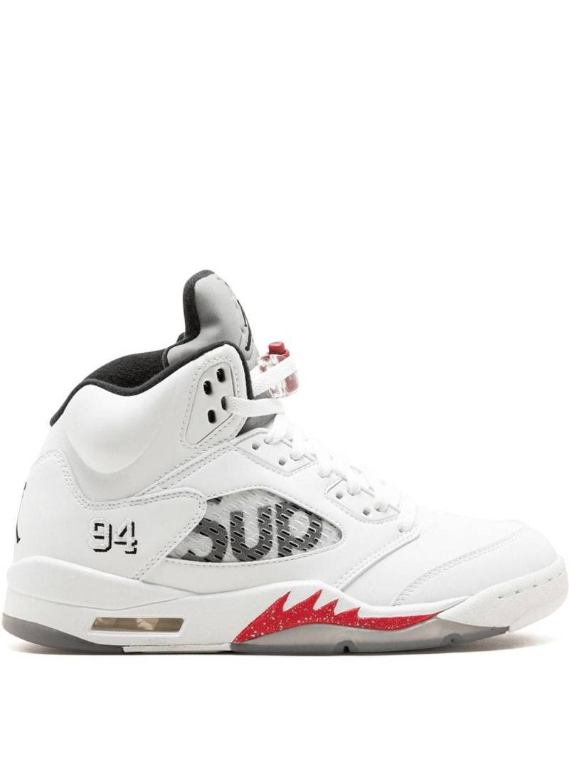 Jordan x Supreme Air Jordan 5 Retro sneakers - White von Jordan