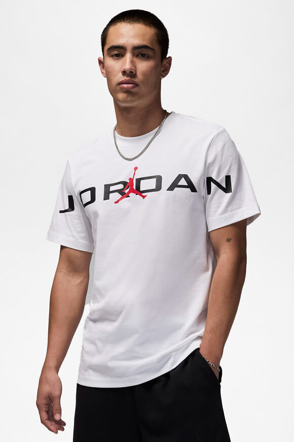 Jordan Air T-Shirt | White | Herren  | L von Jordan