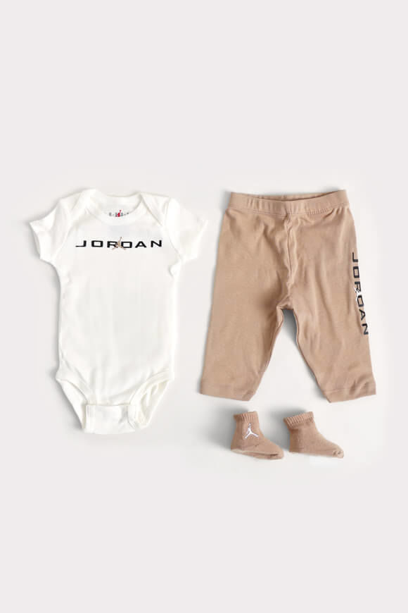 Jordan Baby-Set | White + Beige | Baby  | 0-6m von Jordan