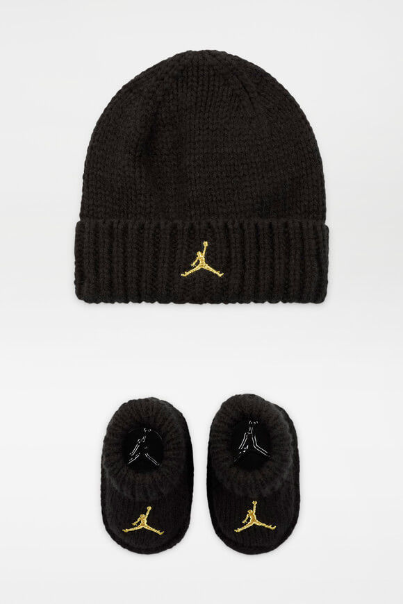 Jordan Baby Set: Beanie und Söckchen | Black | Baby | 0-6m Jordan Baby Set: Beanie und Söckchen | Black | Baby | 0-6m von Jordan
