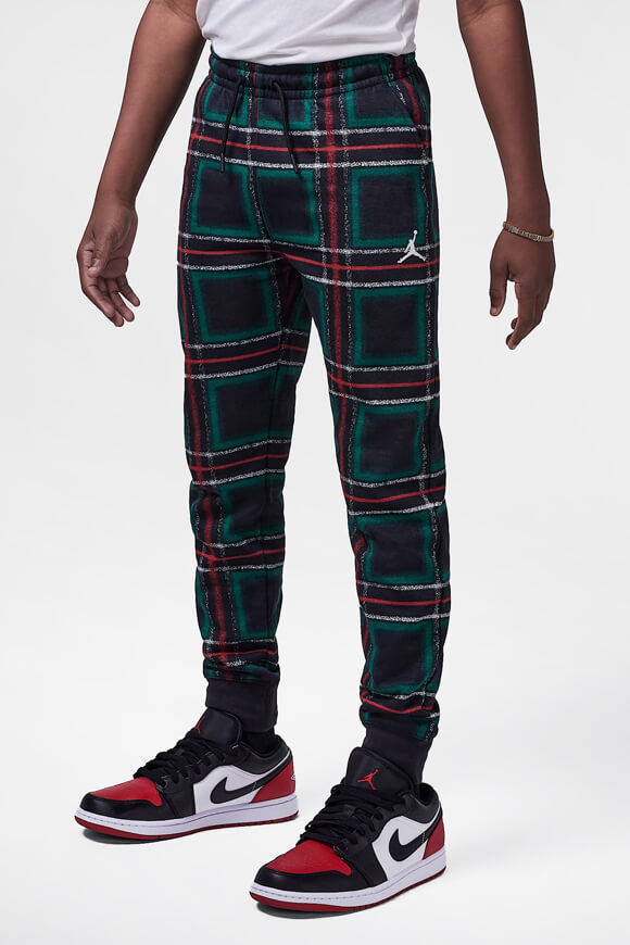 Jordan Brooklyn Essentials Holiday Fleece Sweathose | Black | Jungen  | M von Jordan